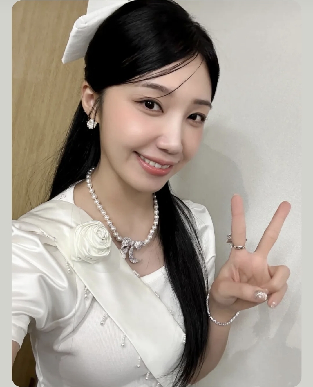 Recent activity shot of Jung Eunji