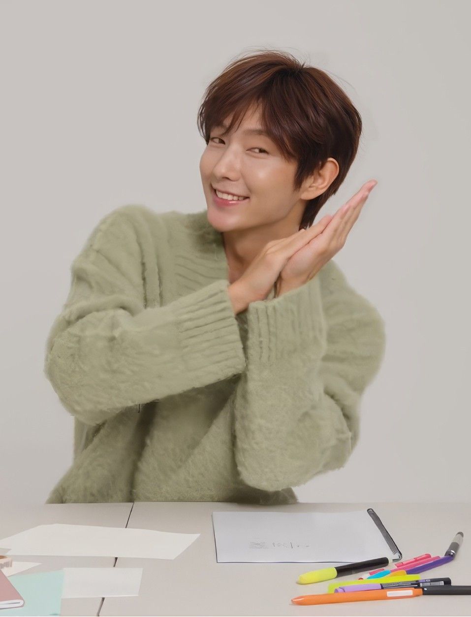 Recent activity shot of Lee Joongi