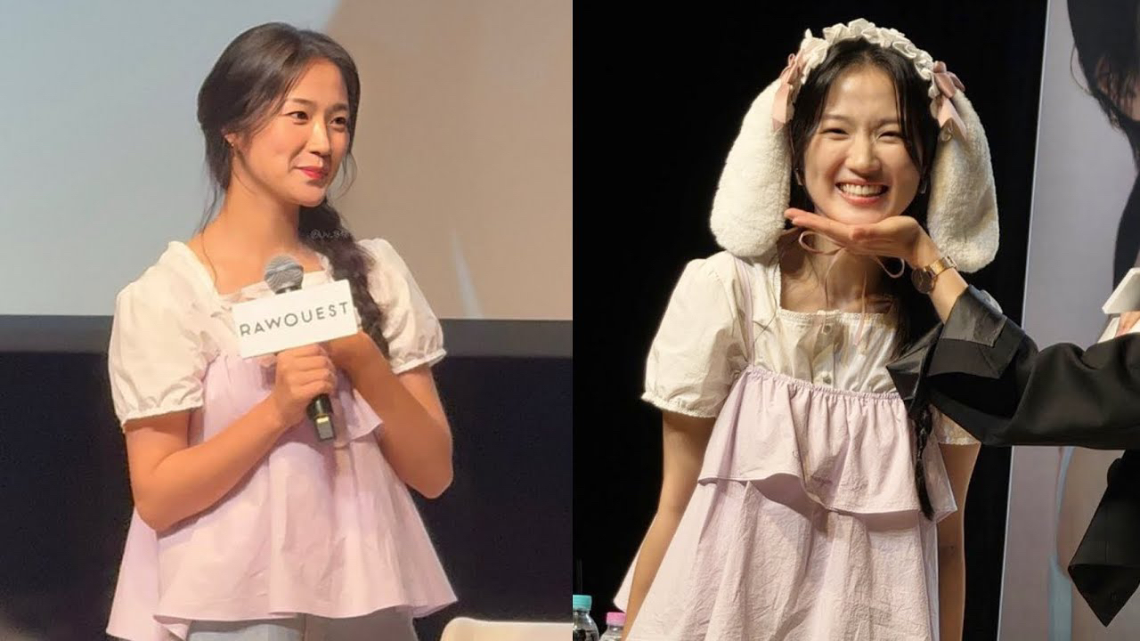 Behind-the-scenes cut of Kim Hyeyoon
