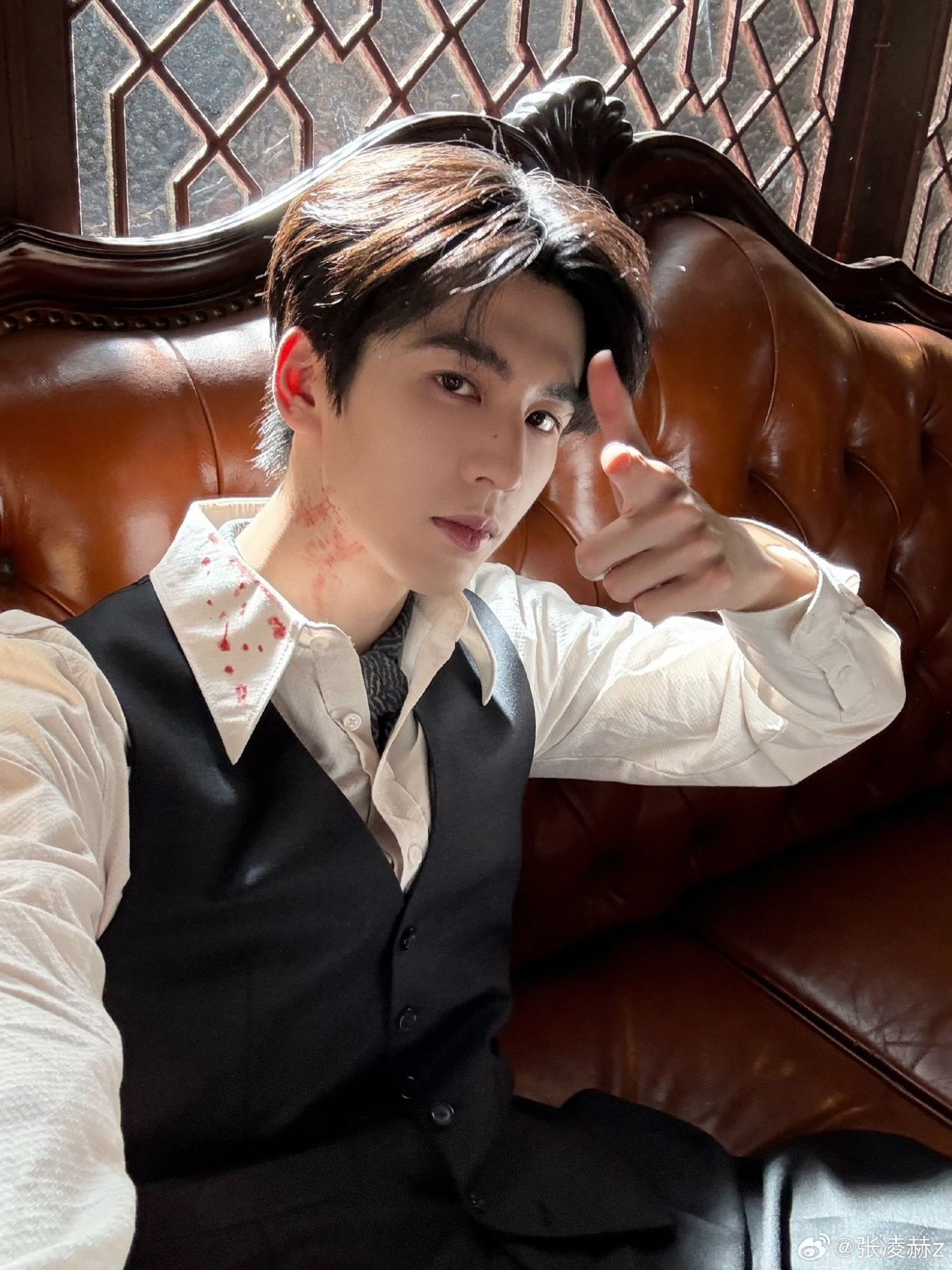 Recent activity shot of Zhang Linghe