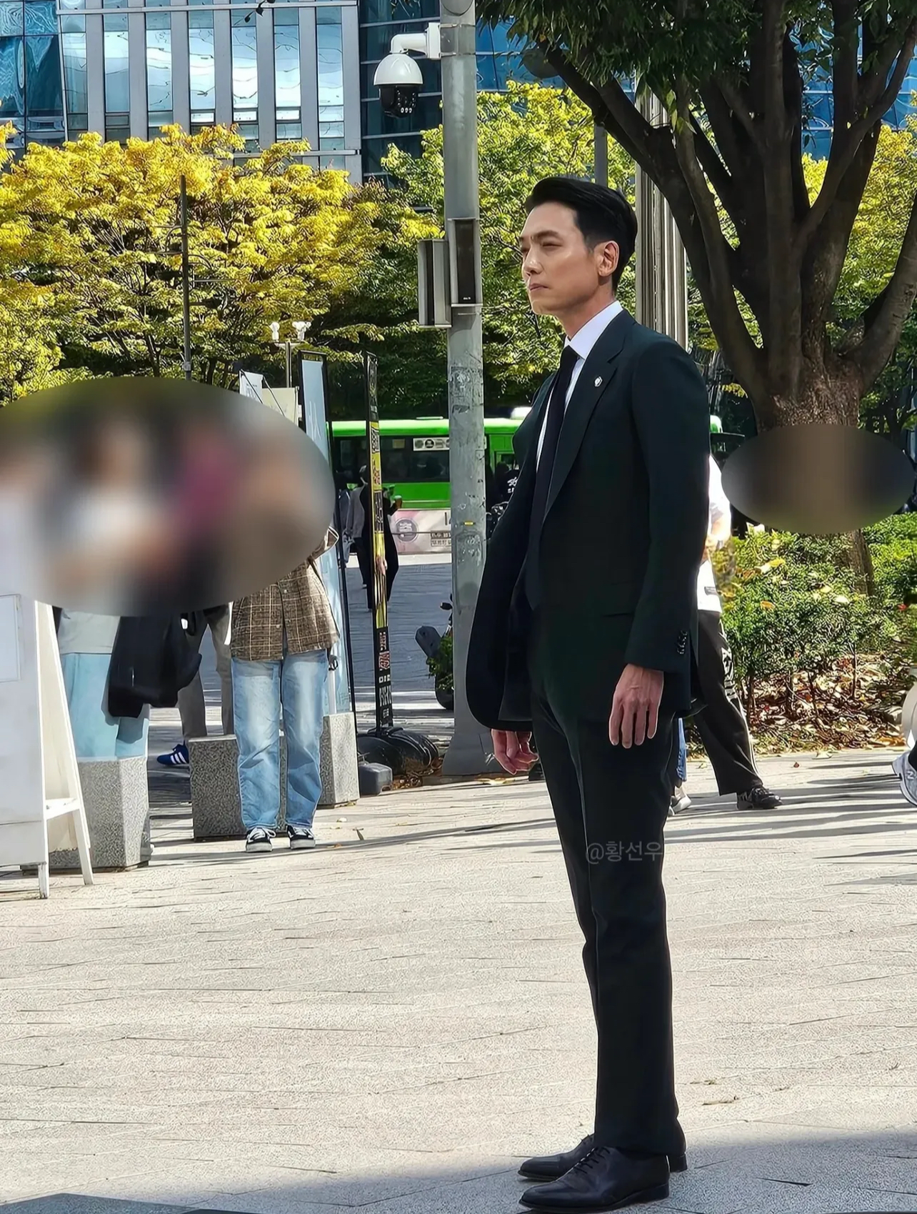 A moment captured by a fan of Jung Kyungho