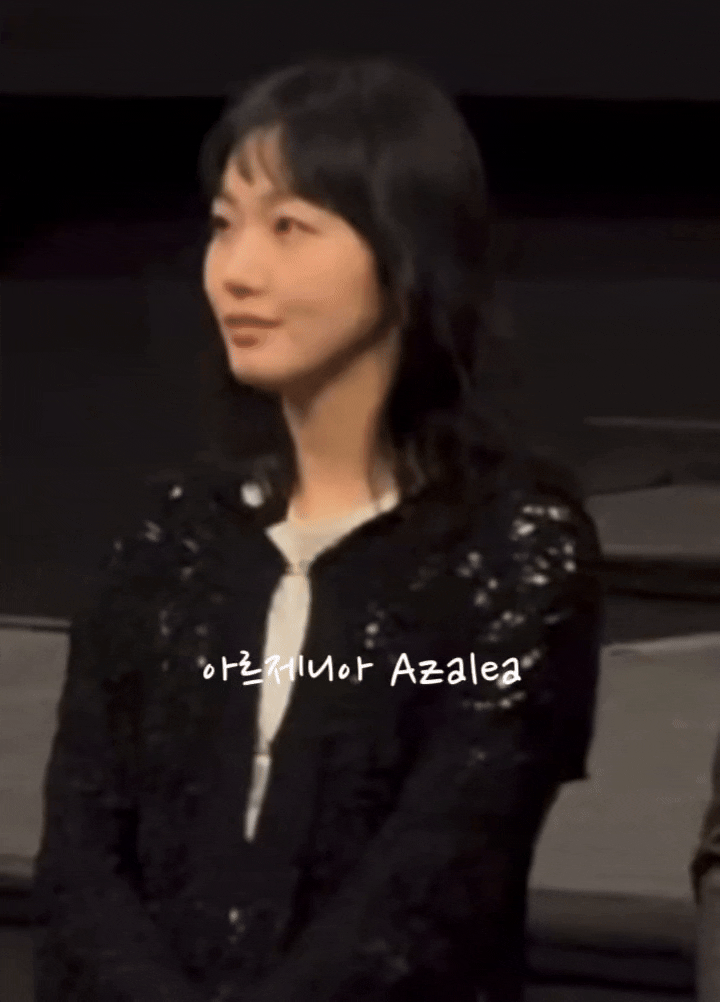 Behind-the-scenes cut of Kim Goeun