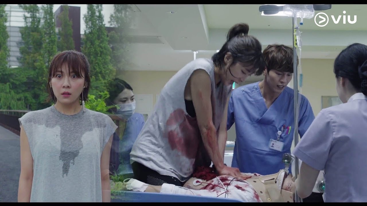 Behind-the-scenes cut of Ha Jiwon