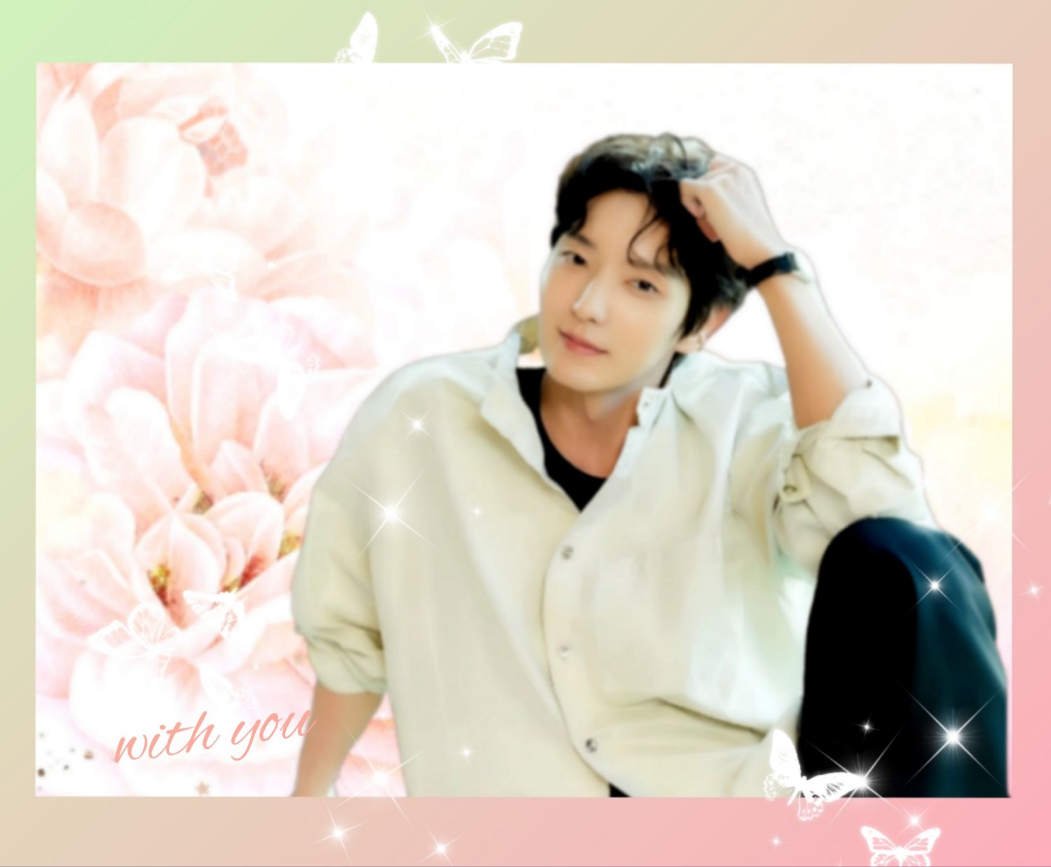 Behind-the-scenes cut of Lee Joongi