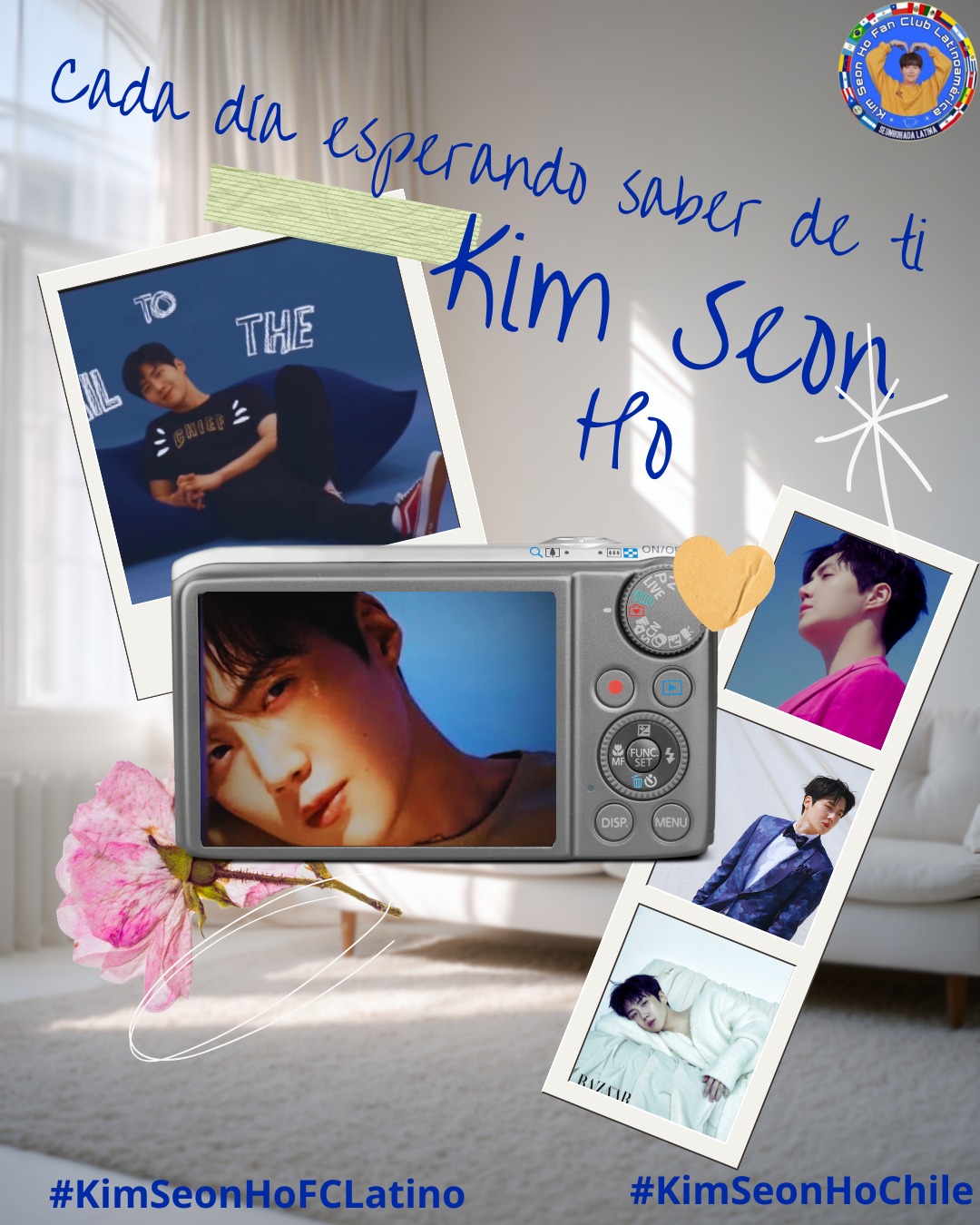 A moment captured by a fan of Kim Seonho