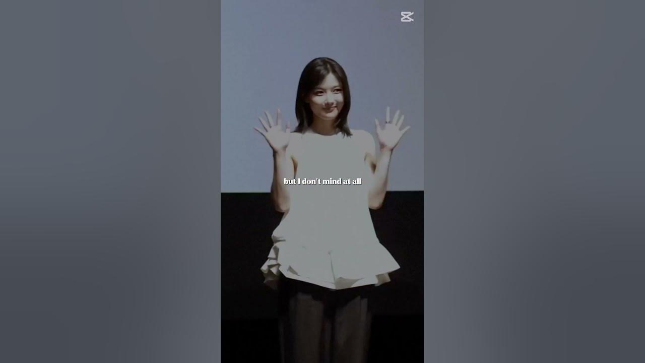 Behind-the-scenes cut of Kim Youjung