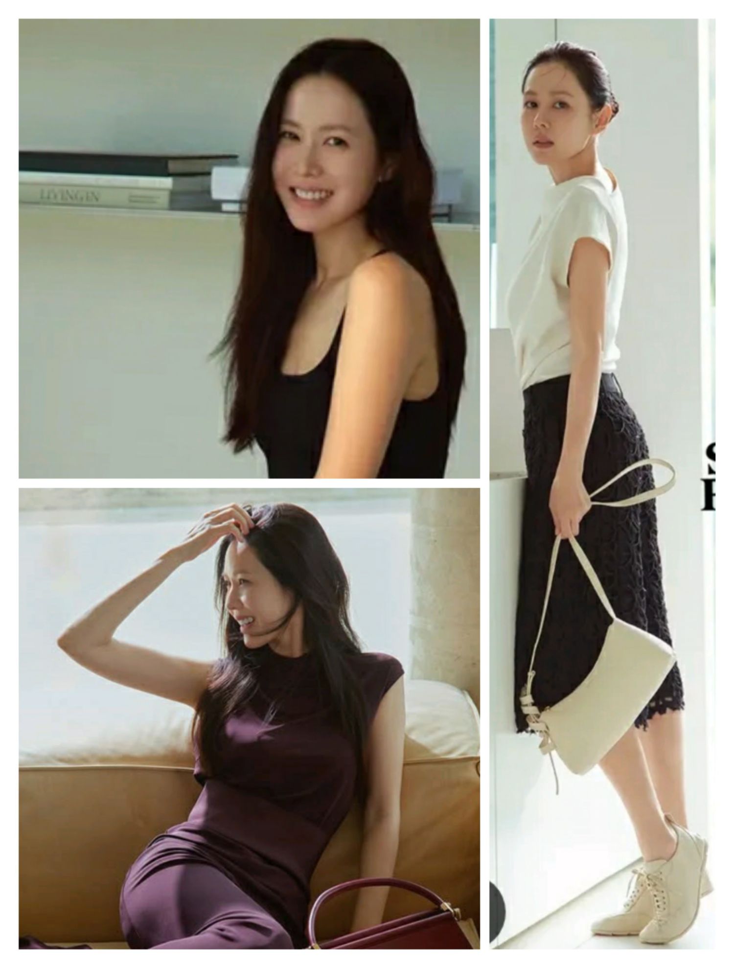 Behind-the-scenes cut of Son Yejin