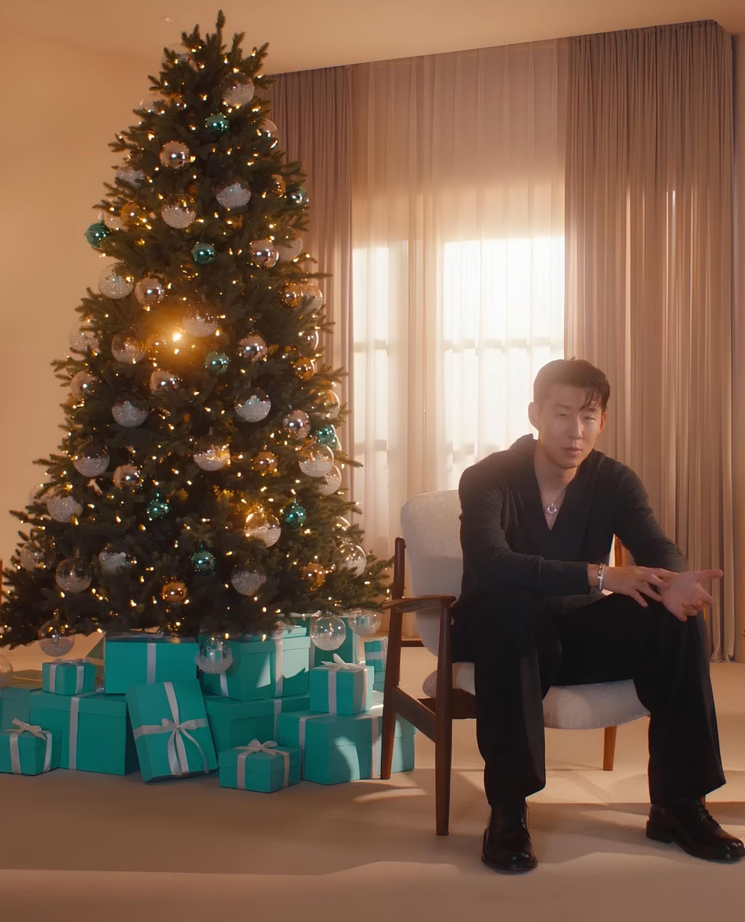 A moment captured by a fan of Son Heungmin