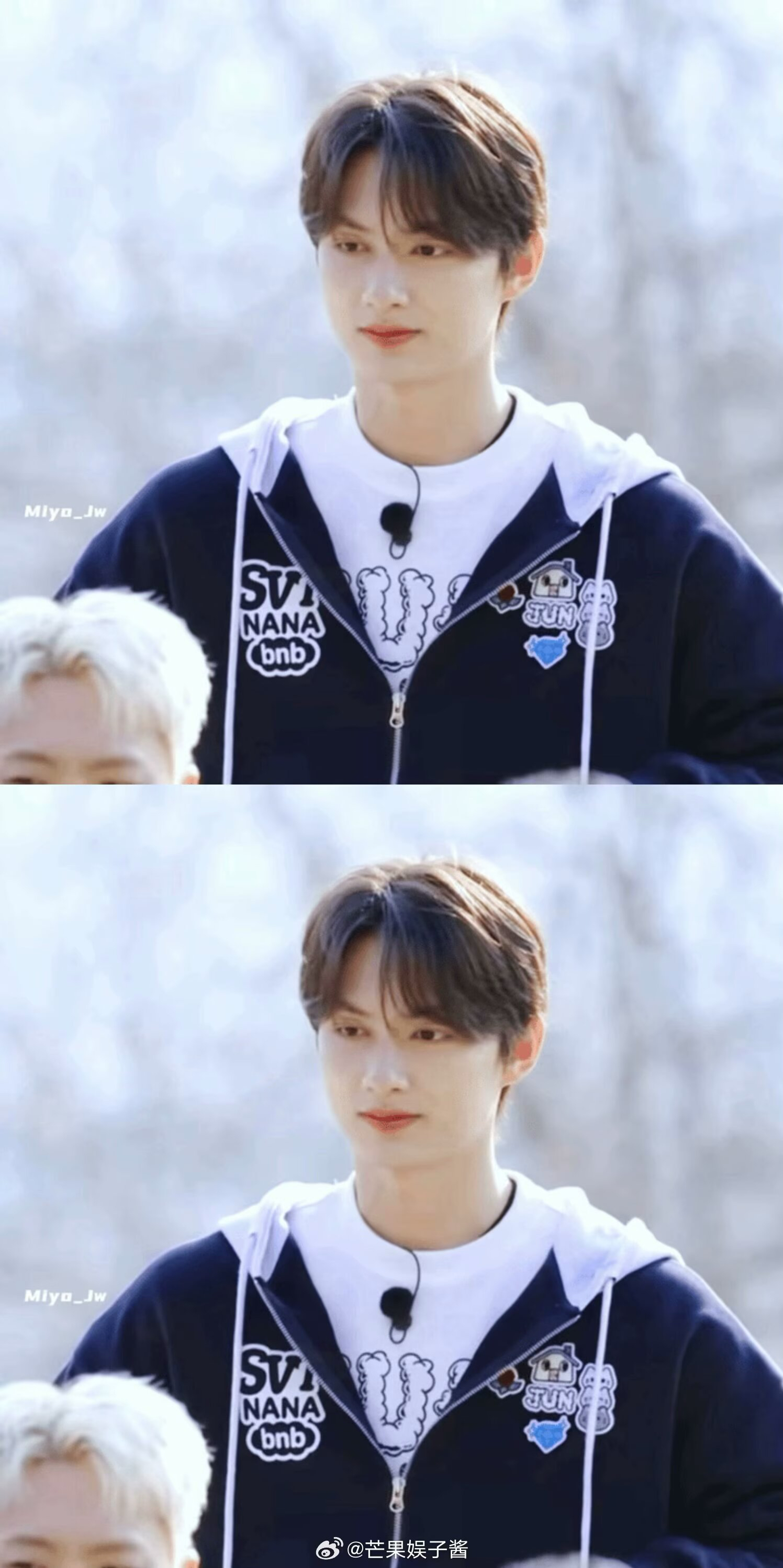 Special wallpaper made by Wen Junhui's fans