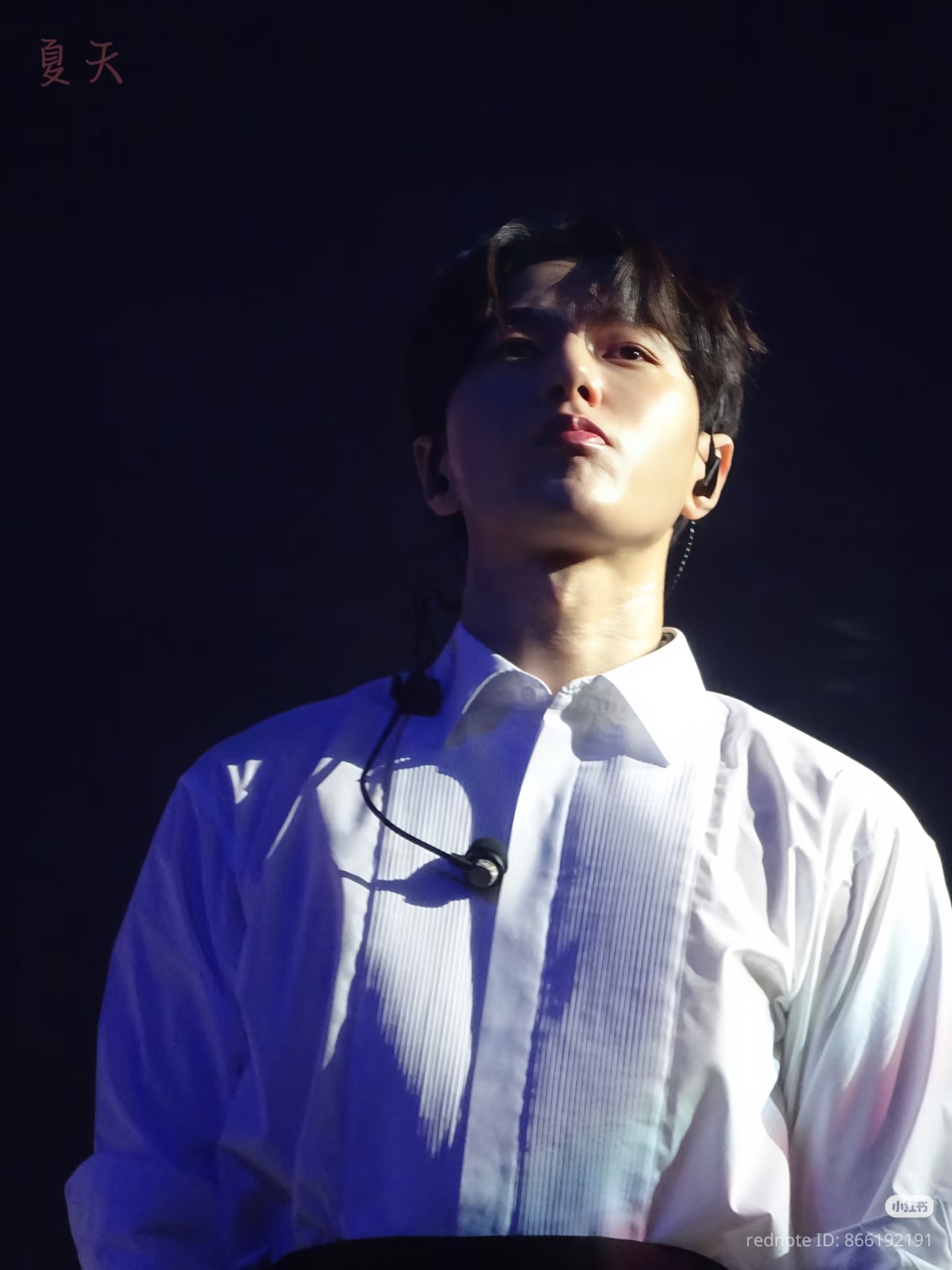 Recent activity shot of Kim Myungsoo (L)