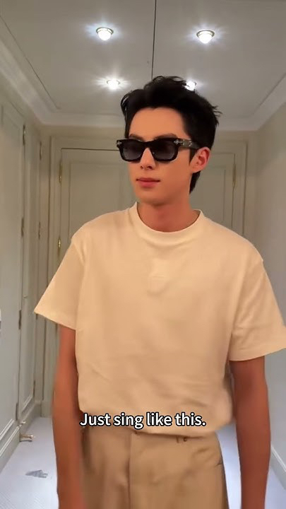 A moment captured by a fan of Dylan Wang