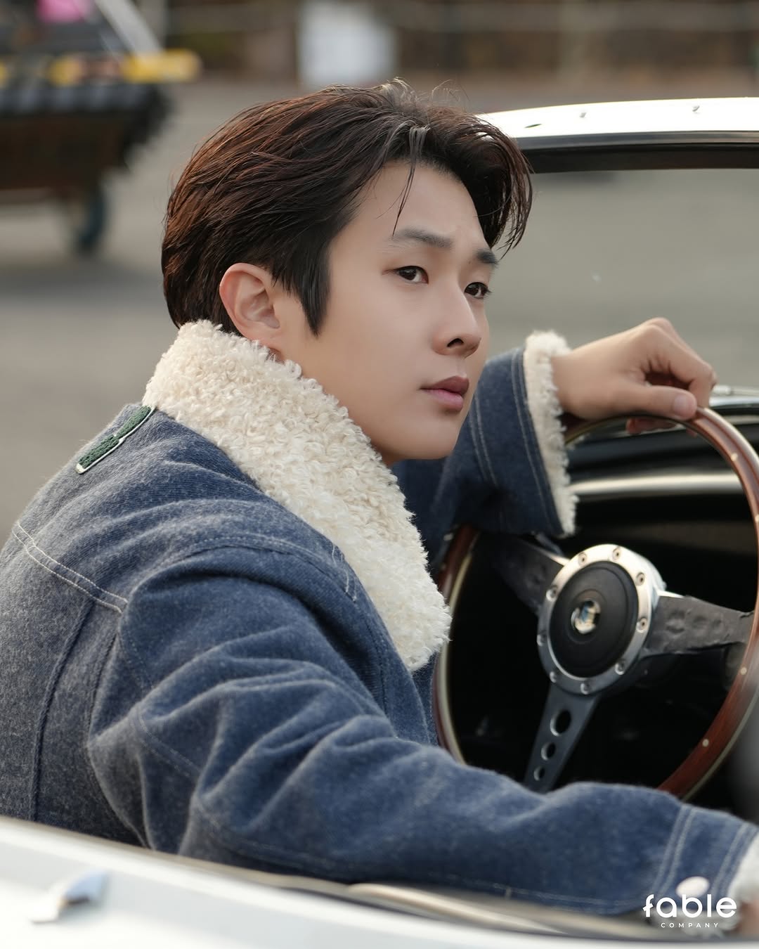 A moment captured by a fan of Choi Wooshik