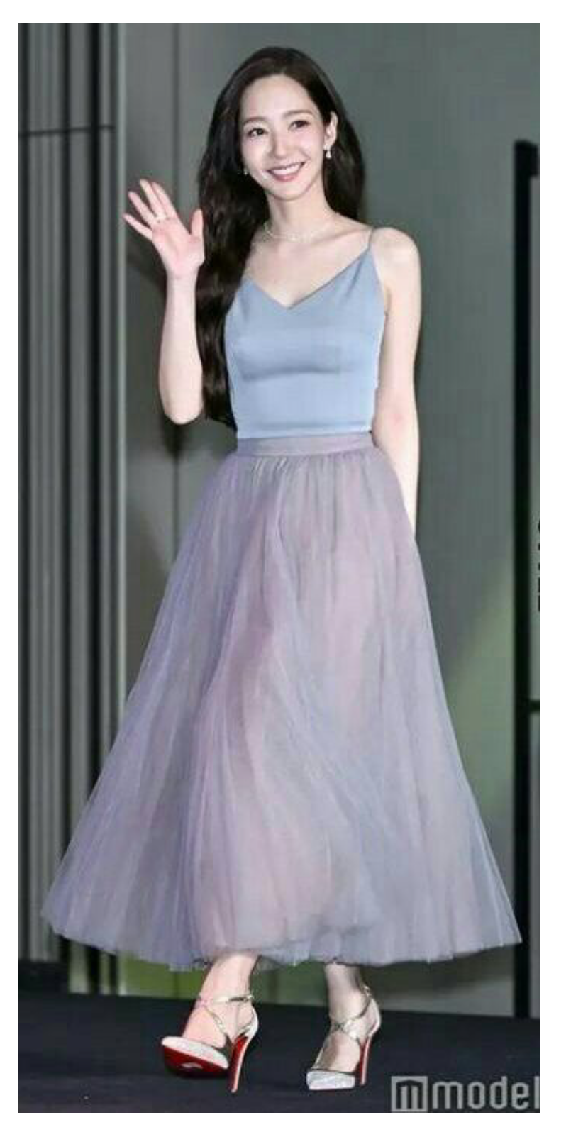 A moment captured by a fan of Park Minyoung