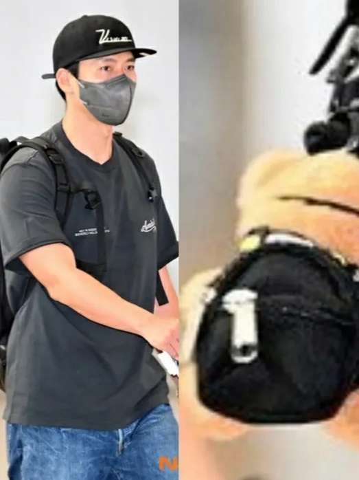 Recent activity shot of Hyun Bin