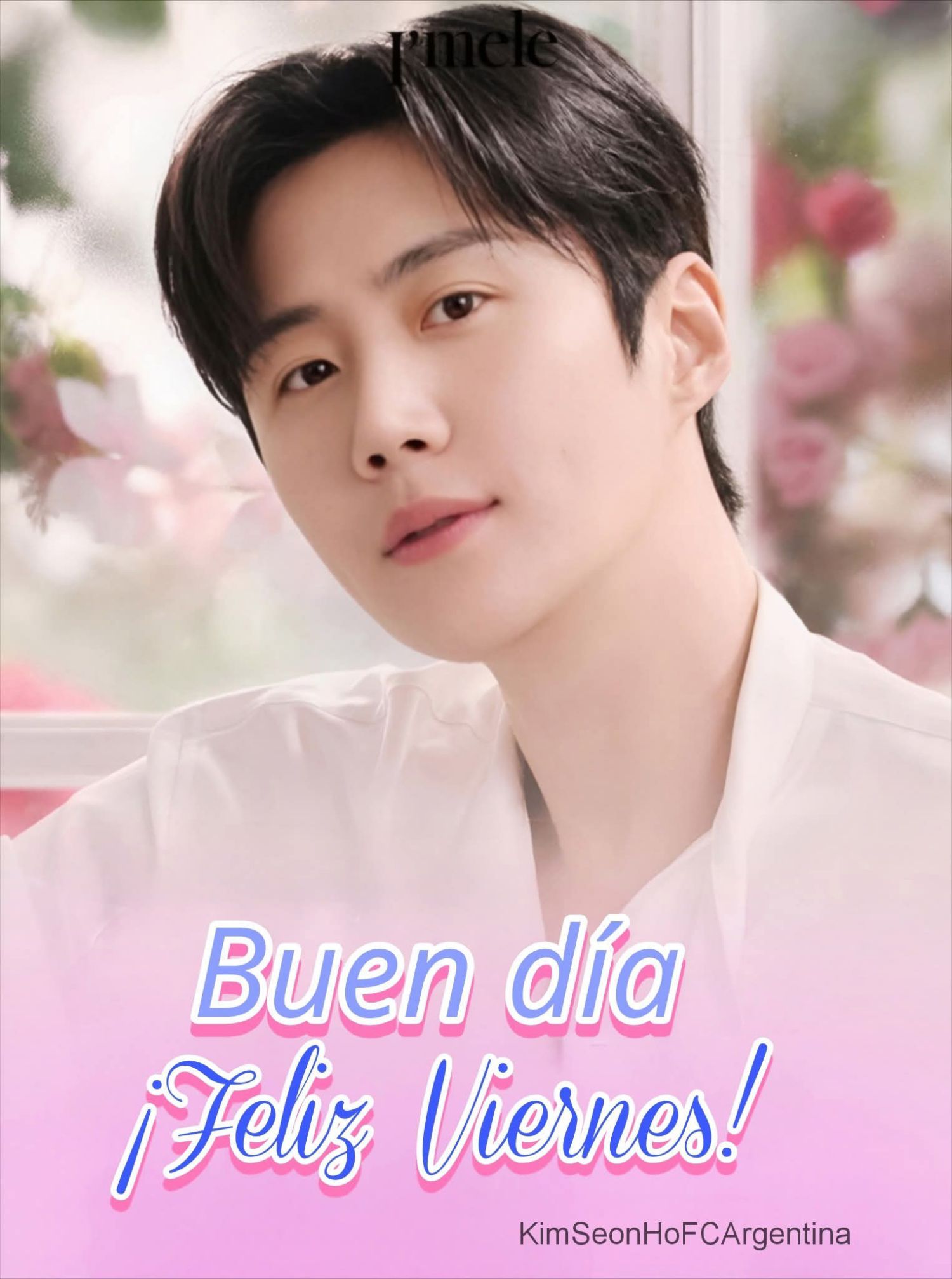 Behind-the-scenes cut of Kim Seonho