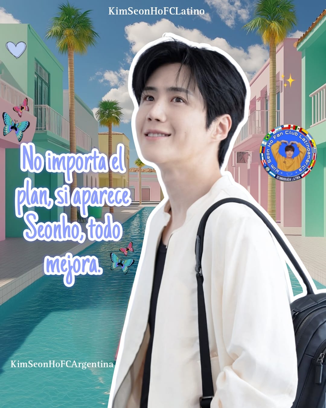 Behind-the-scenes cut of Kim Seonho