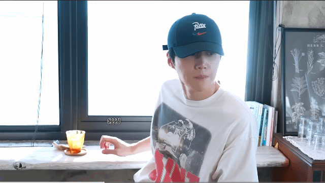 Behind-the-scenes cut of Kim Seonho