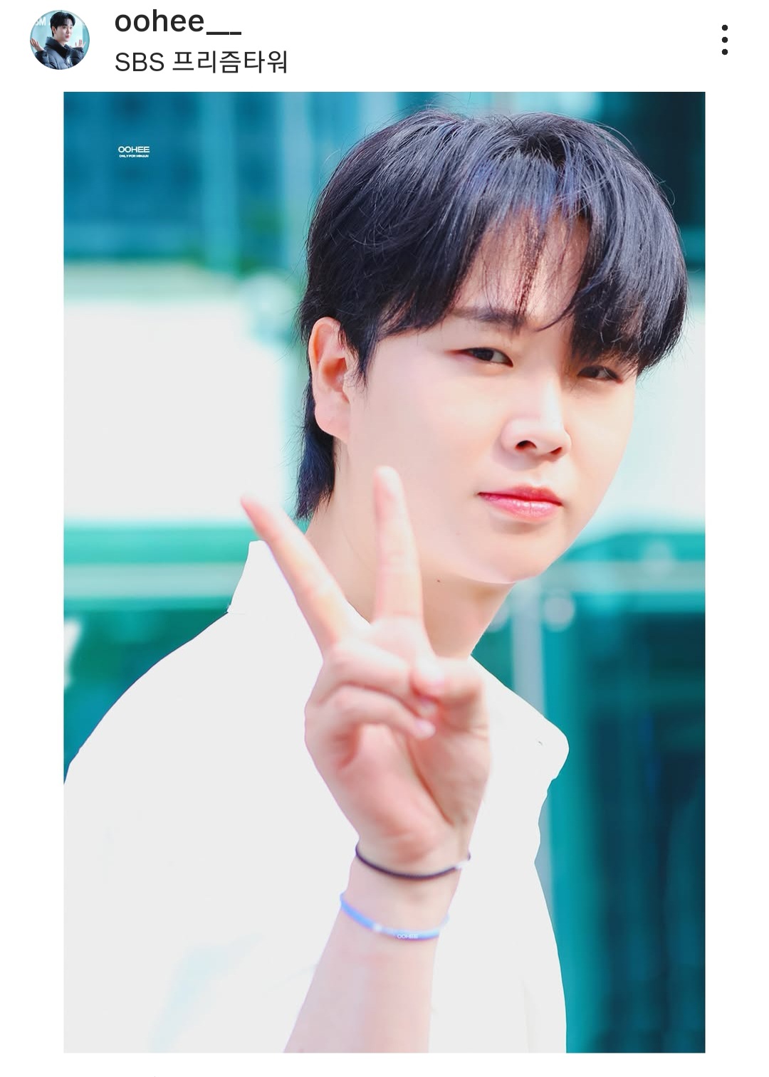 Recent activity shot of Song Minjun