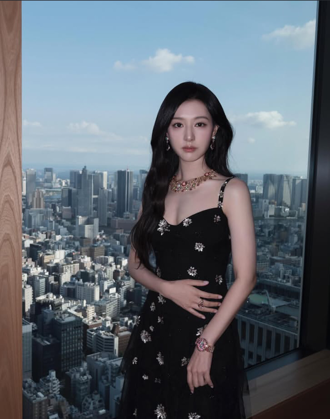 A moment captured by a fan of Kim Jiwon