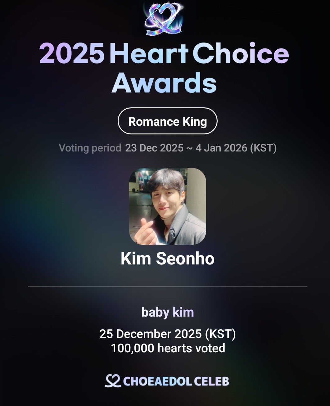 Behind-the-scenes cut of Kim Seonho