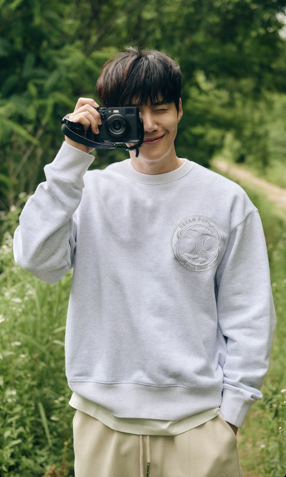 A moment captured by a fan of Kim Seonho