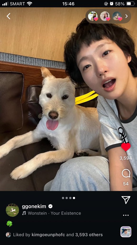 김고은를 위해 팬들이 공유한 감성 배경화면