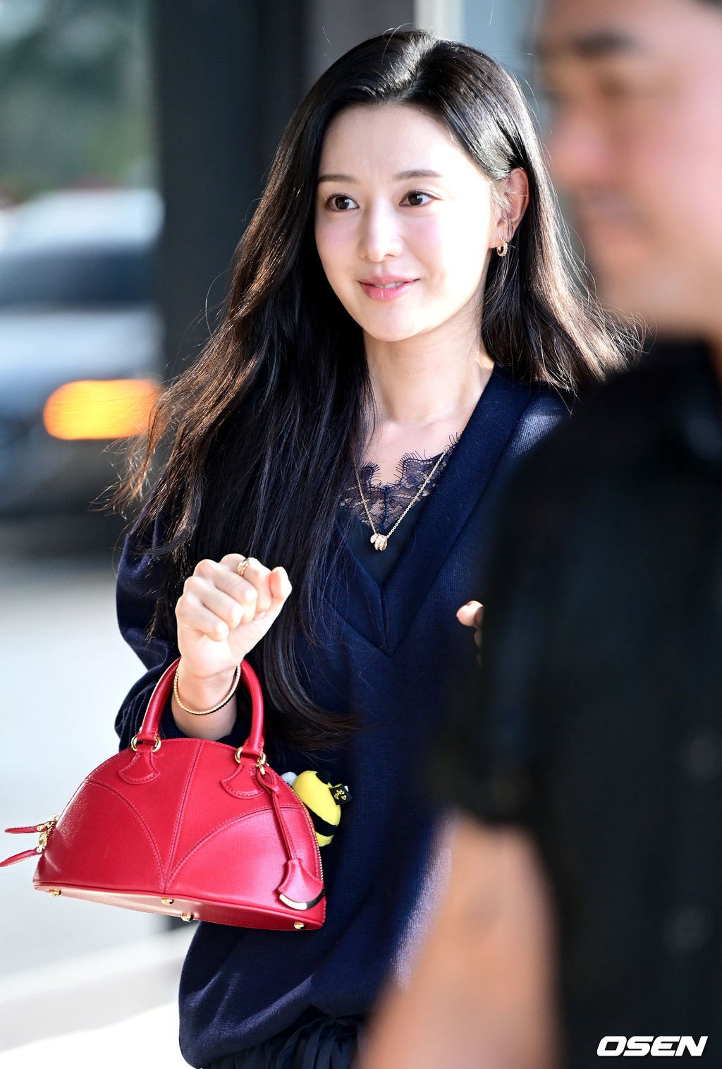 A moment captured by a fan of Kim Jiwon
