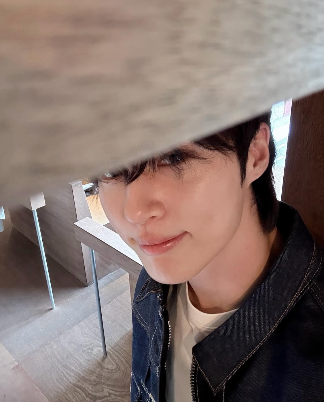 A moment captured by a fan of Byeon Wooseok