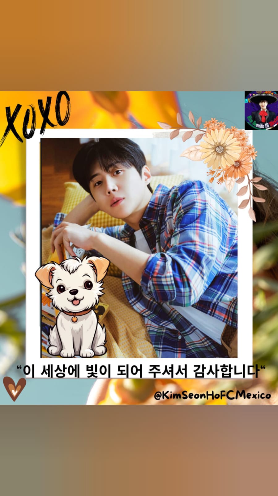 Behind-the-scenes cut of Kim Seonho