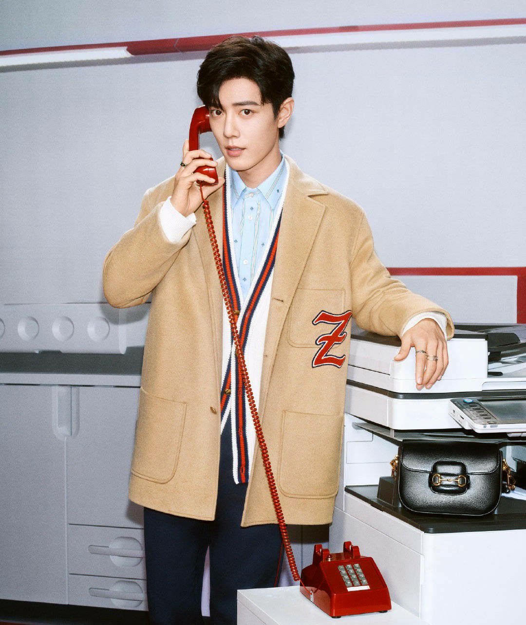 Behind-the-scenes cut of Xiao Zhan