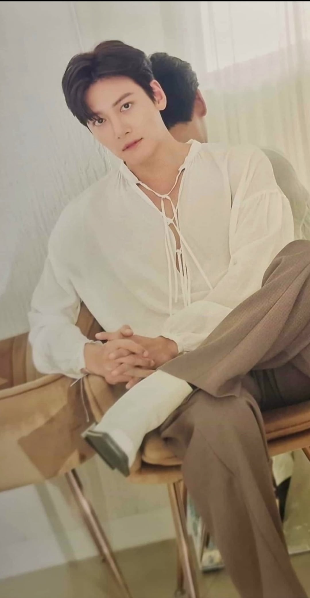 チ・チャンウクのビハインドカット