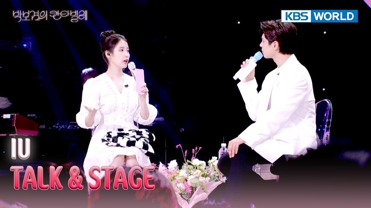 Behind-the-scenes cut of IU