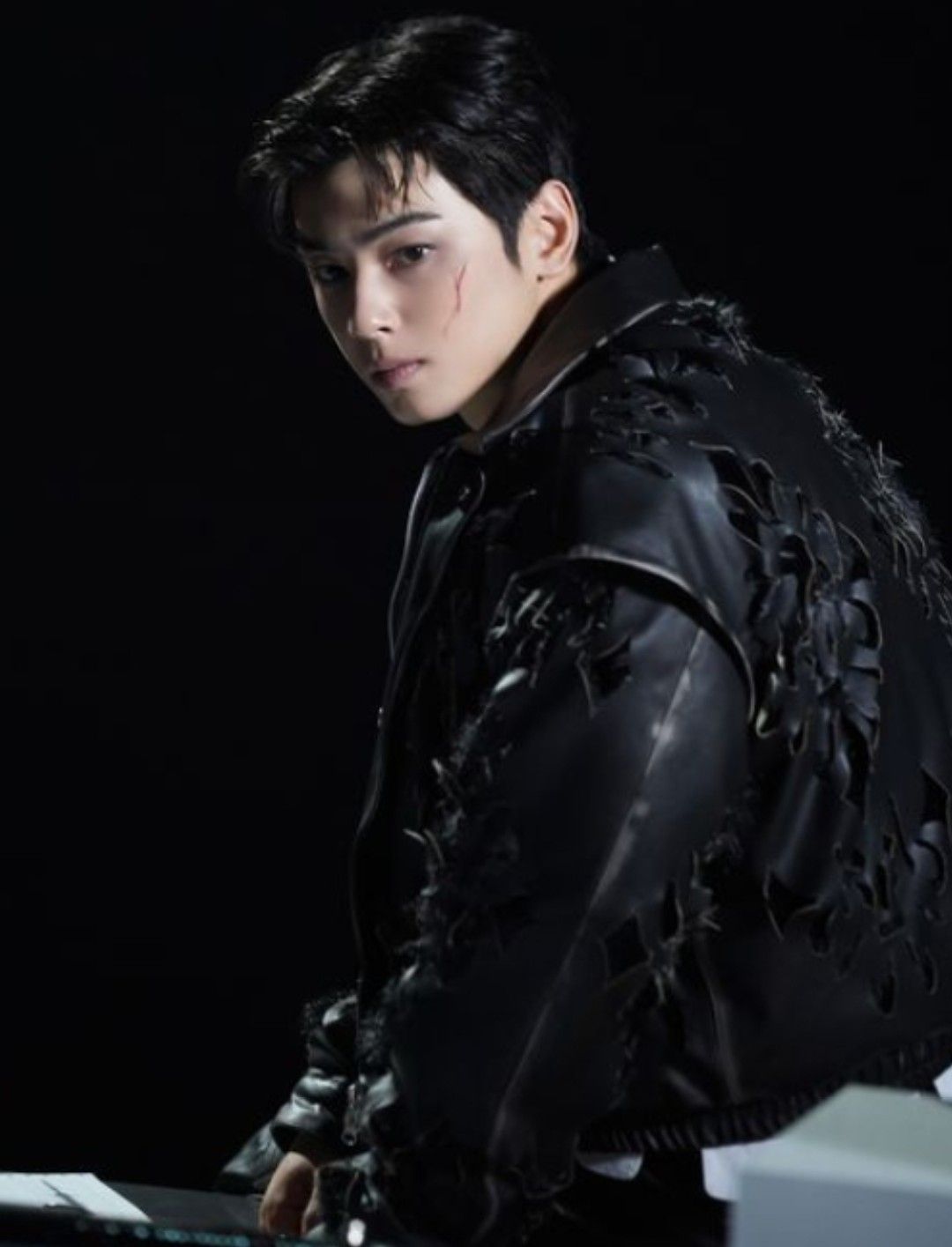 粉丝拍下的车银优瞬间