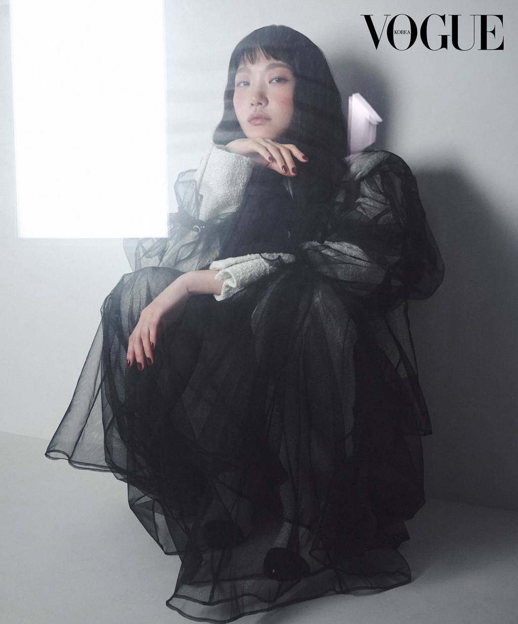 Behind-the-scenes cut of Kim Goeun