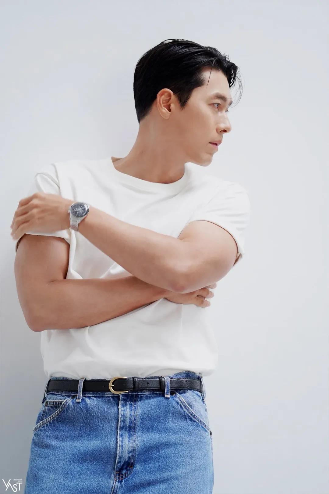 Recent activity shot of Hyun Bin