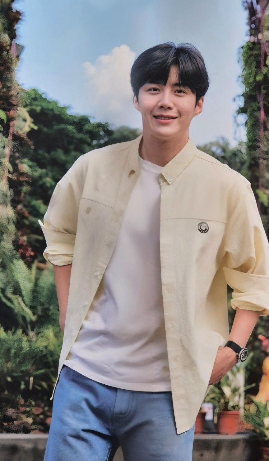 Behind-the-scenes cut of Kim Seonho