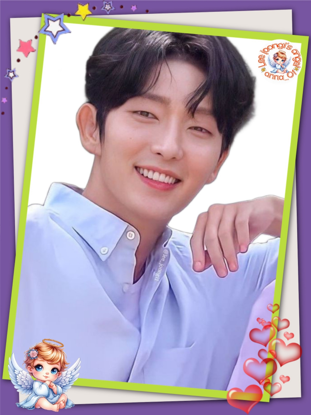 Recent activity shot of Lee Joongi