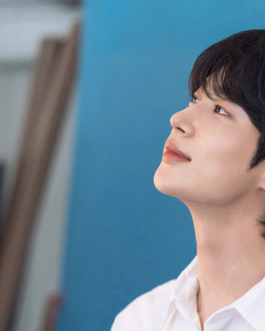 A moment captured by a fan of Byeon Wooseok