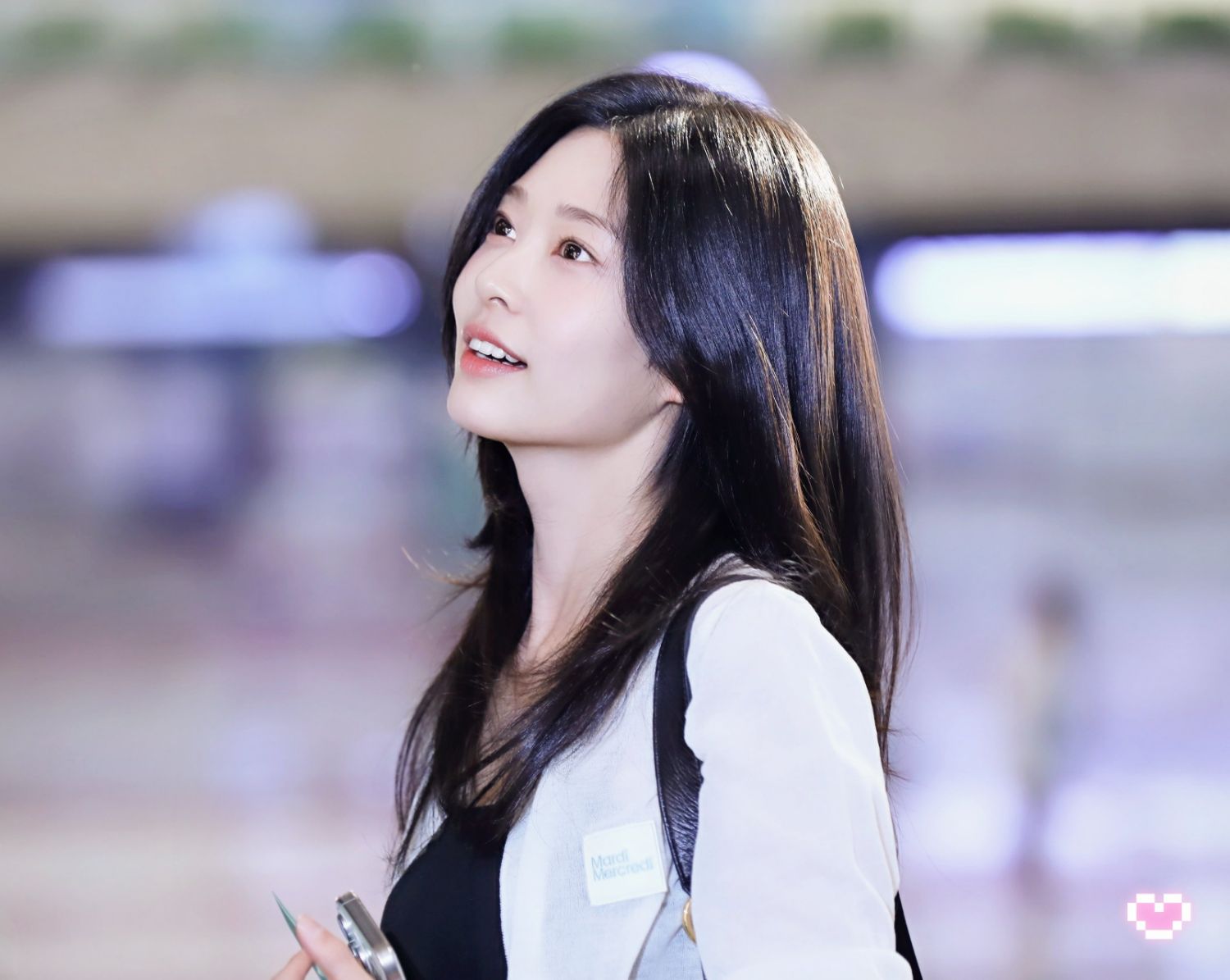 A moment captured by a fan of Kim Minju