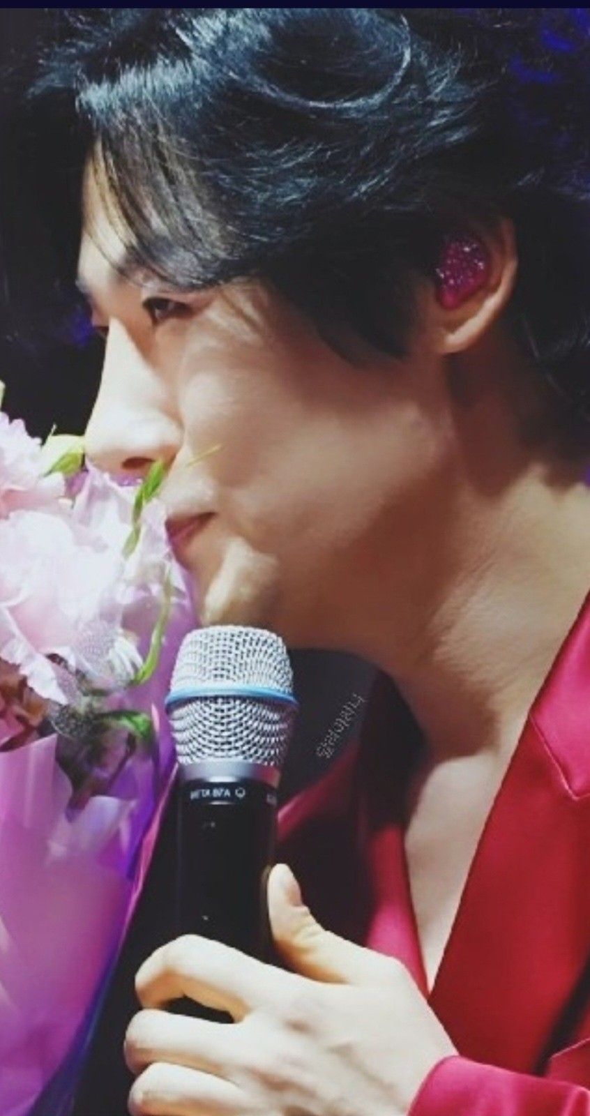 Special wallpaper made by Kang Moonkyung's fans