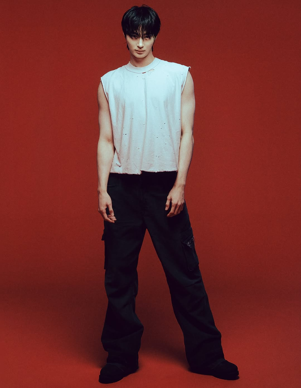 Behind-the-scenes cut of Byeon Wooseok