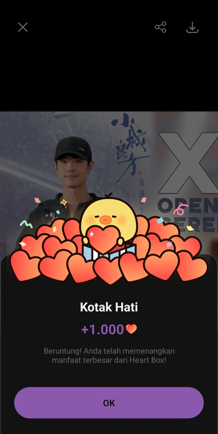 Wallpaper hari ini yang populer di komunitas Xiao Zhan