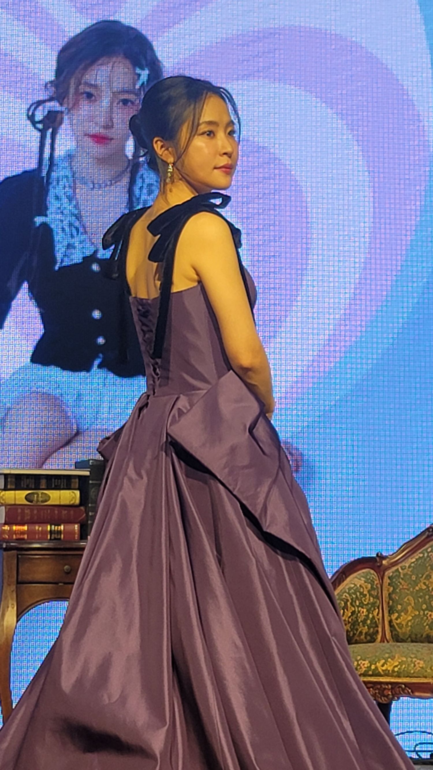 ファンが撮影したホンジャの瞬間