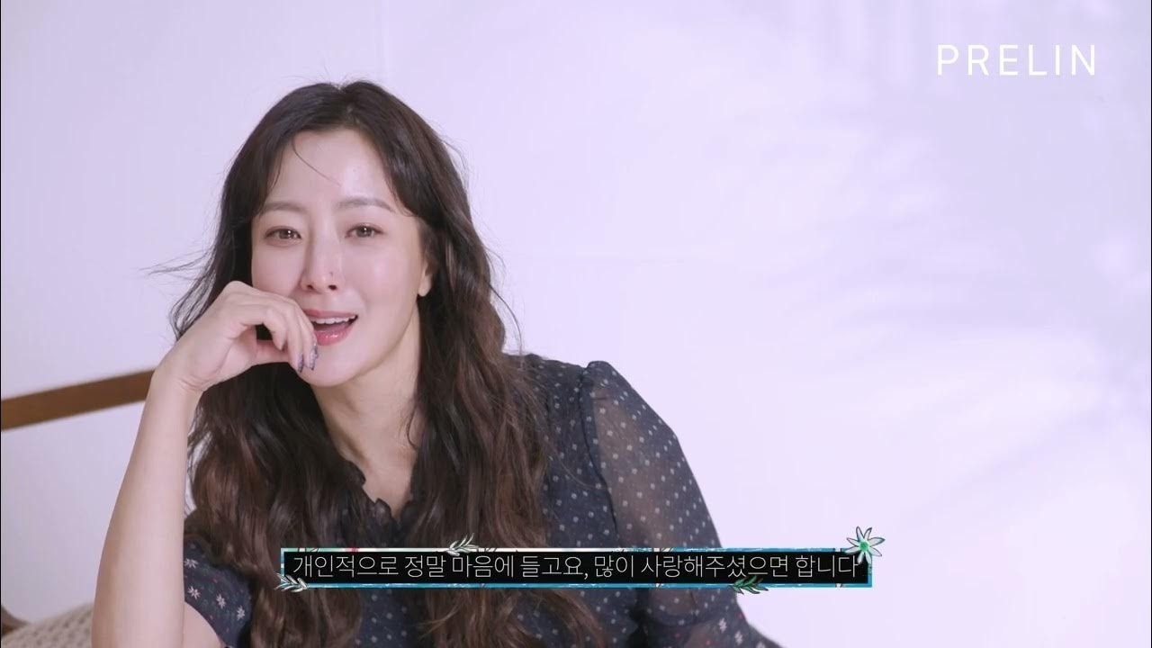 Behind-the-scenes cut of Kim Heesun