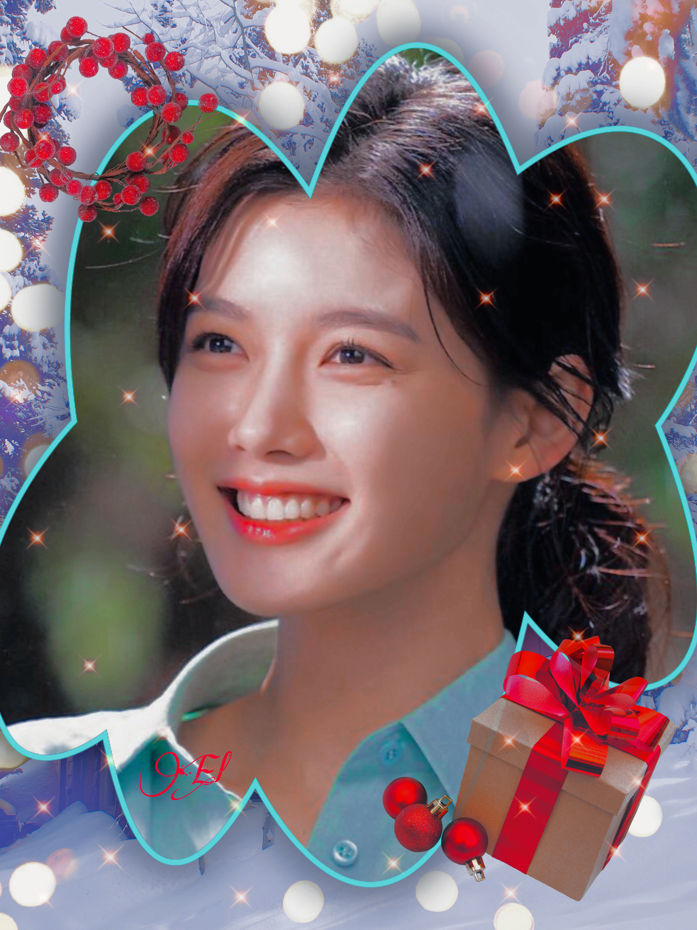 A moment captured by a fan of Kim Youjung