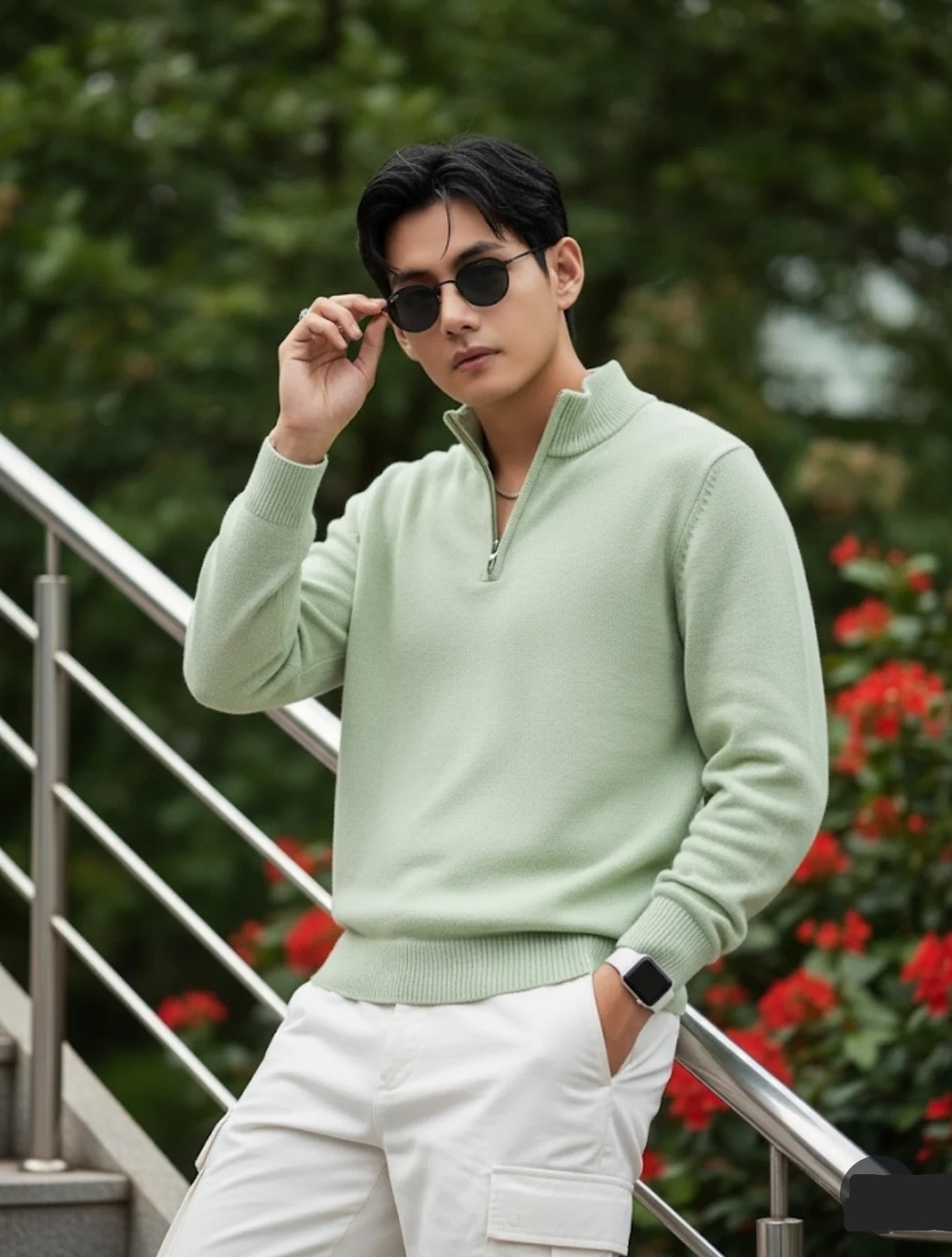 A moment captured by a fan of Kim Taehyung (V)