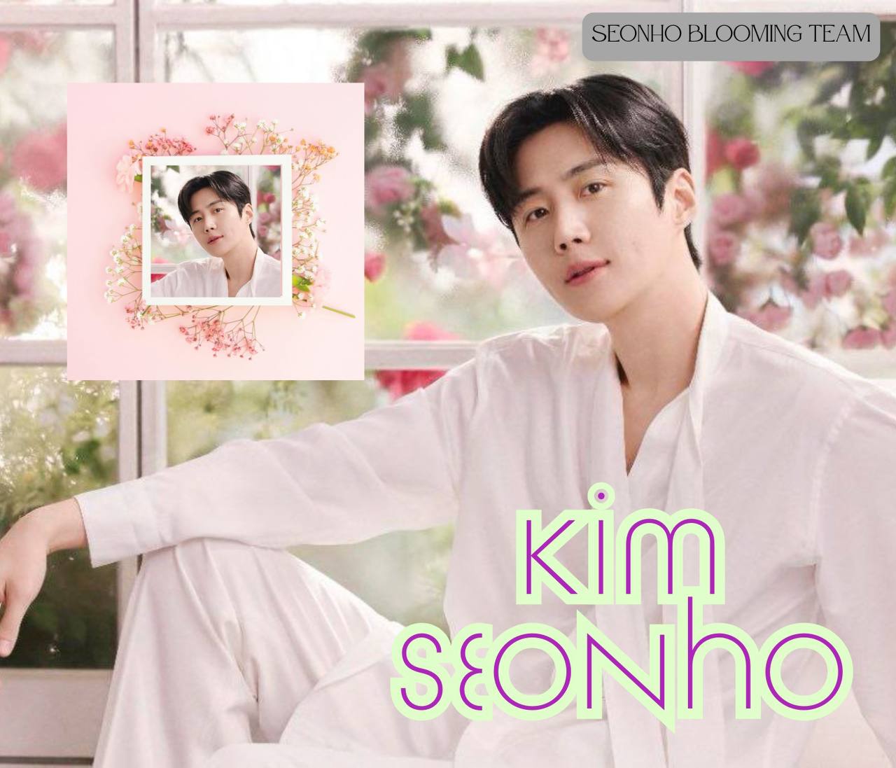 Behind-the-scenes cut of Kim Seonho