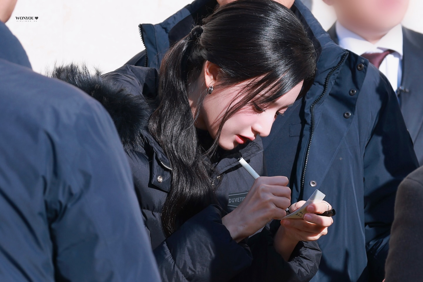 Recent activity shot of Kim Jiwon