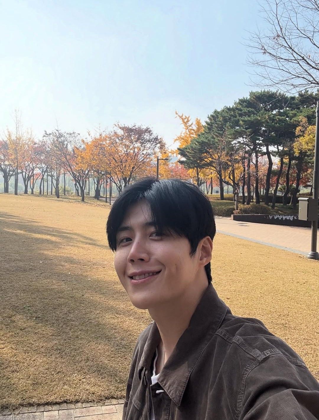 A moment captured by a fan of Kim Seonho