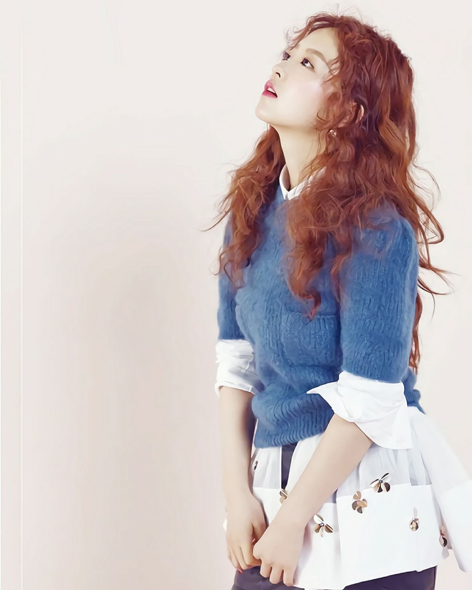 A moment captured by a fan of Park Boyoung
